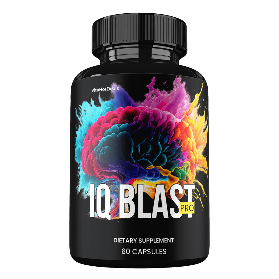 IQ Blast Pro Supports Healthy Brain Capsules (1 Pack) | Daily Formula