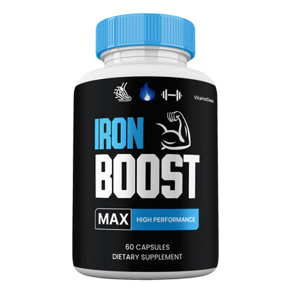Iron Boost Max Capsules (1 Pack) | Daily Formula