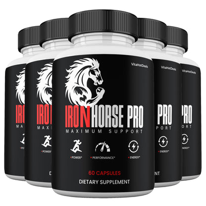 Iron Horse Pro Capsules (5 Pack) | Daily Formula