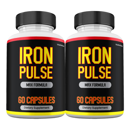 Iron Pulse Capsules (2 Pack) | Daily Formula