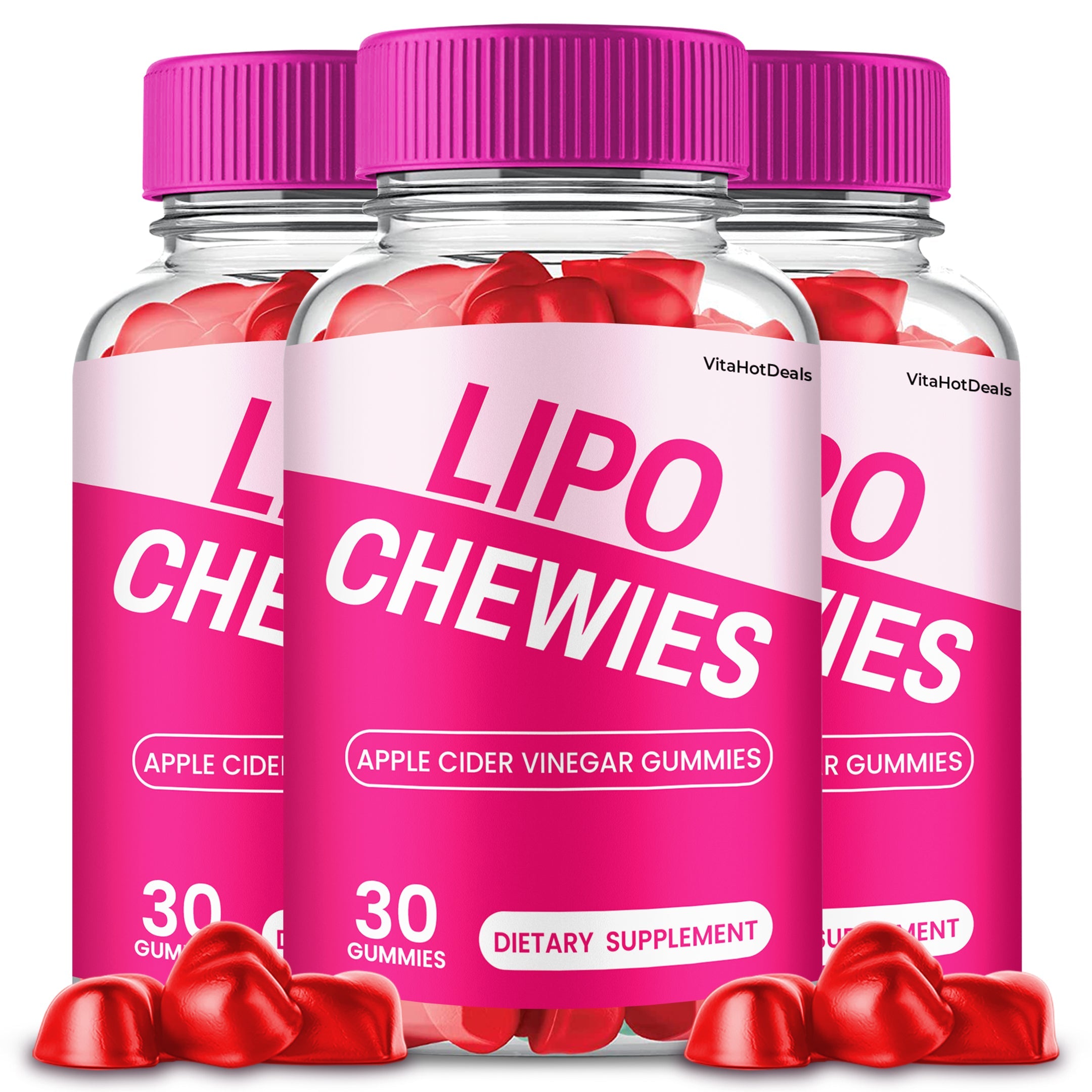 Lipo Chewies Gummies (3 Pack)