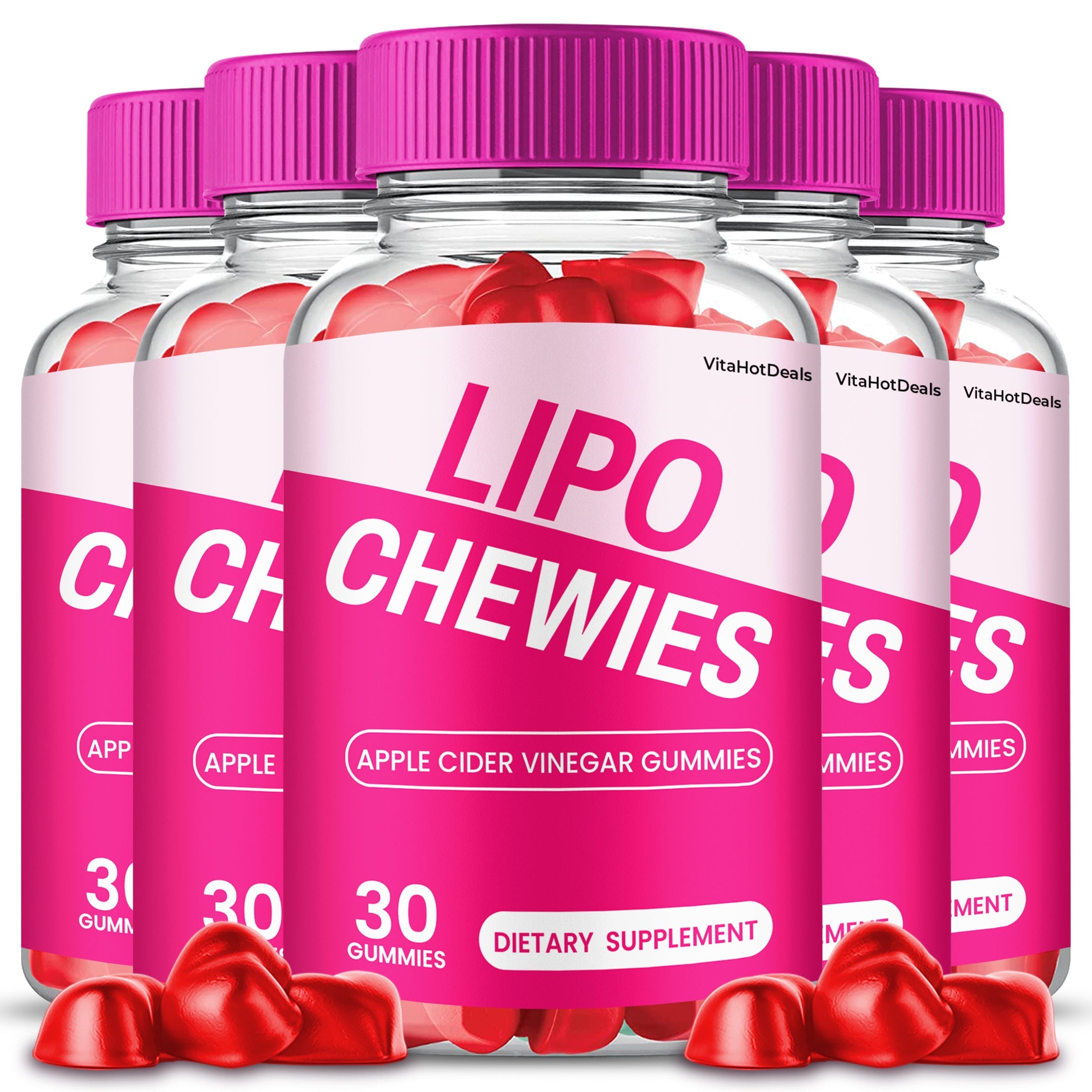 Lipo Chewies Gummies (5 Pack)