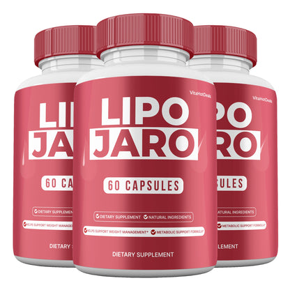 LipoJaro Capsules (3 Pack) | Daily Formula