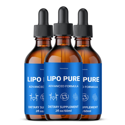 Lipo Pure Drops (3 Pack) | Daily Formula