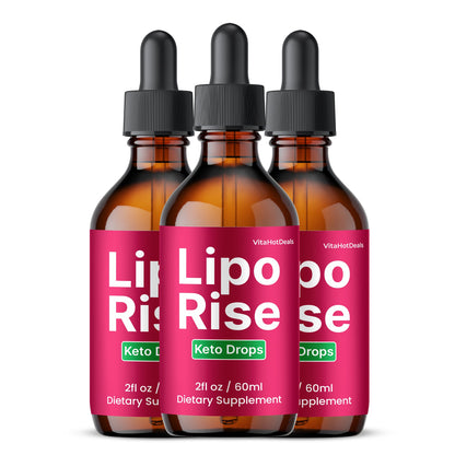 Lipo Rise Drops (3 Pack) | Daily Formula