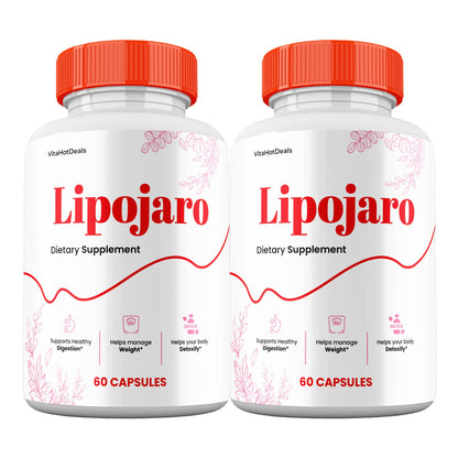 Lipojaro Capsules (2 Pack) | Daily Formula