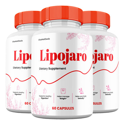 Lipojaro Capsules (3 Pack) | Daily Formula