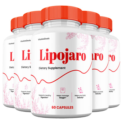 Lipojaro Capsules (5 Pack) | Daily Formula