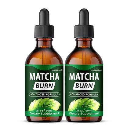 Matcha Burn Drops (2 Pack) | Daily Formula