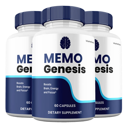 Memo Genesis Capsules (3 Pack) | Daily Formula