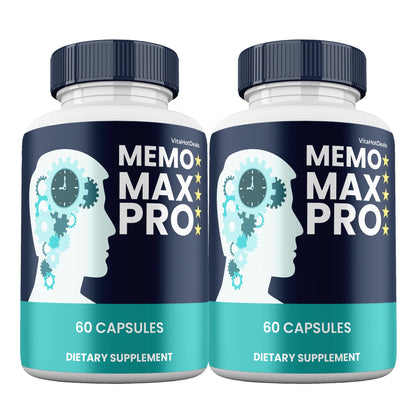 Memo Max Pro Capsules (2 Pack) | Daily Formula