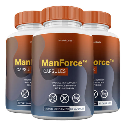 Man Force™ Capsules (3 Pack) | Daily Formula