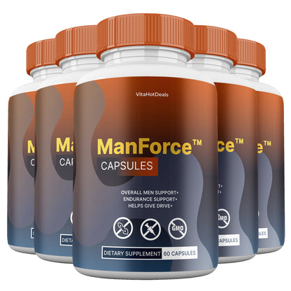 Man Force™ Capsules (5 Pack) | Daily Formula