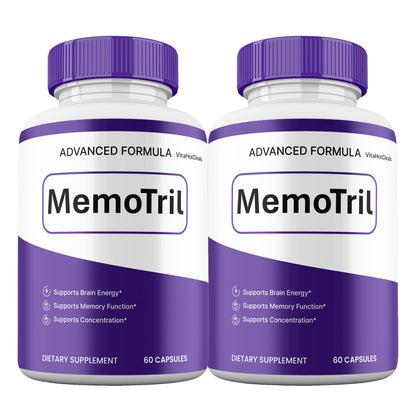 Memotril Capsules (2 Pack) | Daily Formula