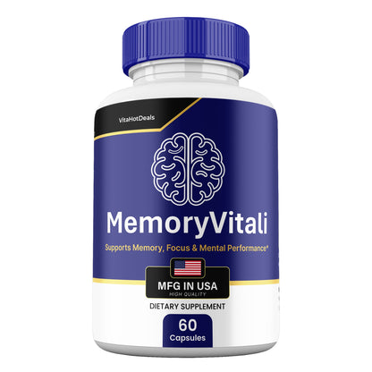 Memory Vitali Capsules (1 Pack) | Daily Formula