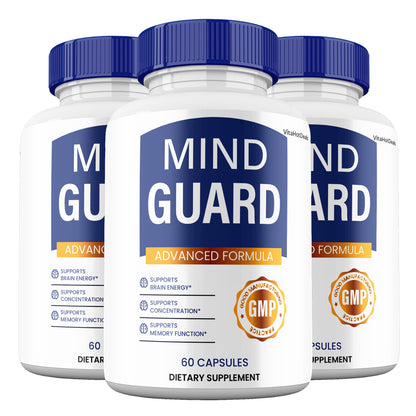 Mind Guard Capsules (3 Pack) | Daily Formula