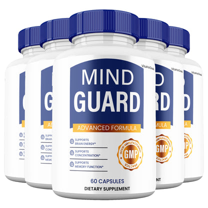Mind Guard Capsules (5 Pack) | Daily Formula