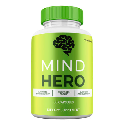 Mind Hero Capsules (1 Pack) | Daily Formula