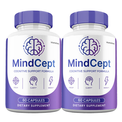 MindCept Capsules (2 Pack) | Daily Formula