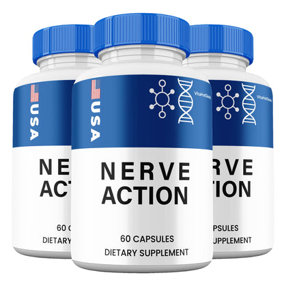 Nerve Action Capsules (3 Pack) | Daily Formula