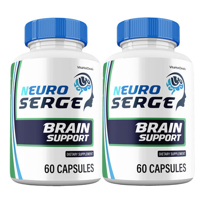 NeuroSerge Capsules (2 Pack) | Daily Formula