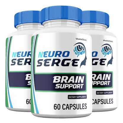 NeuroSerge Capsules (3 Pack) | Daily Formula