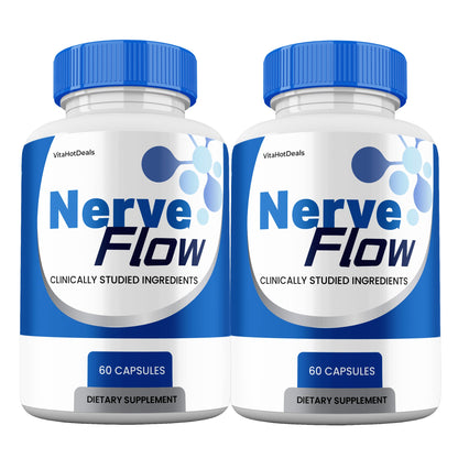 Nerve Flow Capsules (2 Pack) | Daily Formula