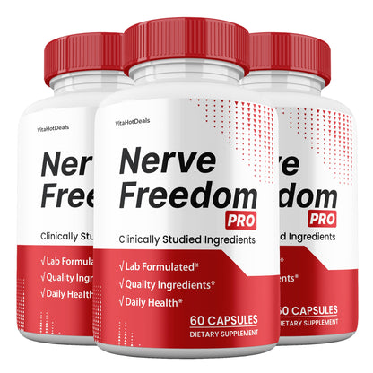 Nerve Freedom Capsules (3 Pack) | Daily Formula