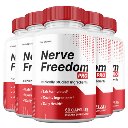 Nerve Freedom Capsules (5 Pack) | Daily Formula