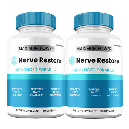Nerve Restore Capsules (2 Pack) | Daily Formula