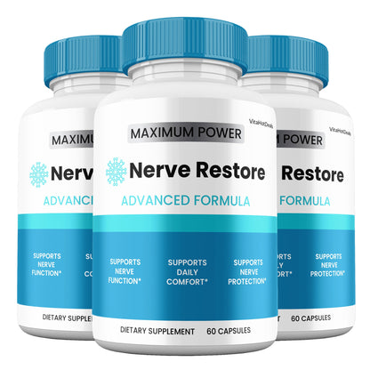 Nerve Restore Capsules (3 Pack) | Daily Formula
