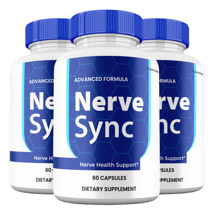 Nerve Sync Capsules (3 Pack) | Daily Formula