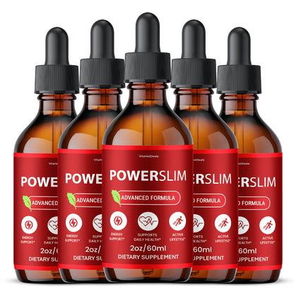 PowerSlim Drops (5 Pack) | Daily Formula