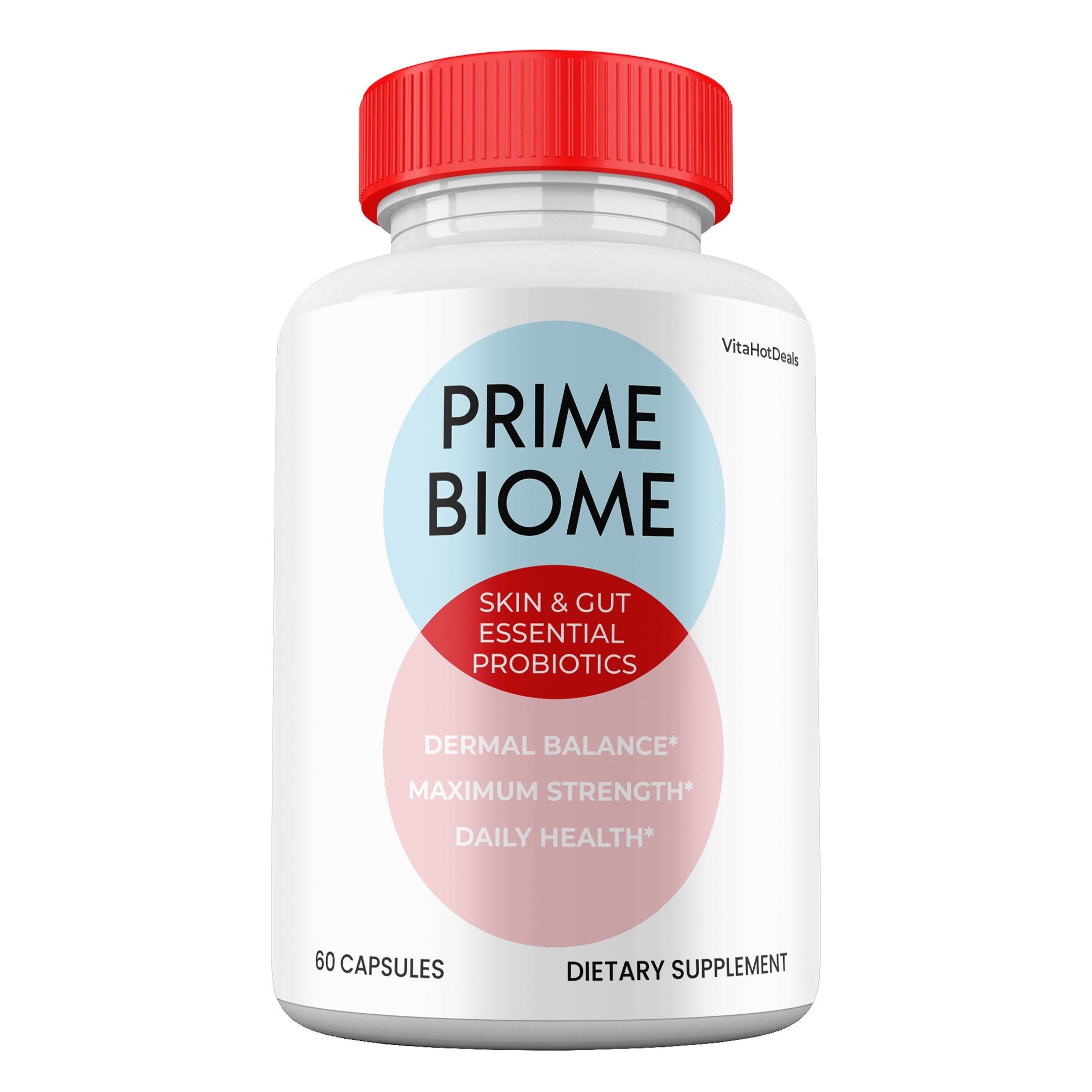 Prime Biome Skin & Gut Probiotics capsules (1 Pack)