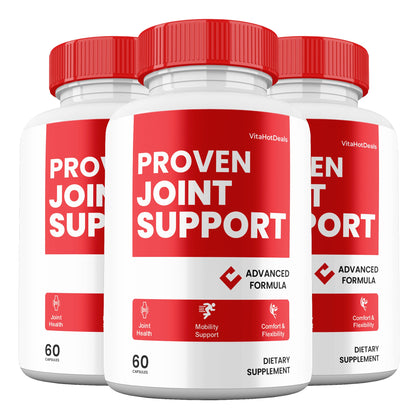 Proven Joint Support Capsules (3 Pack) | Daily Formula