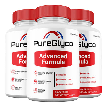PureGlyco Capsules (3 Pack) | Daily Formula