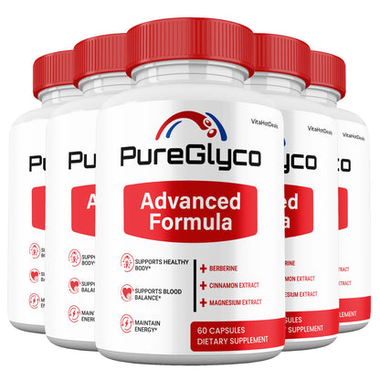 PureGlyco Capsules (5 Pack) | Daily Formula