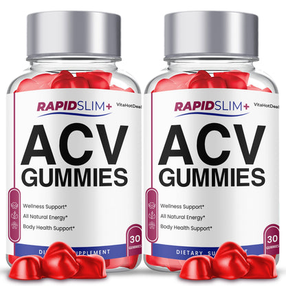 Rapid Slim Keto ACV Gummies (2 Pack) | Daily Formula