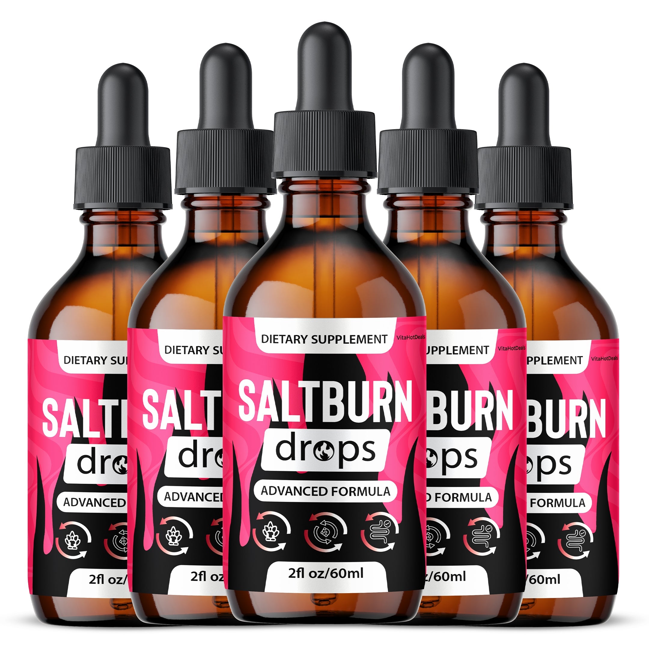 Salt Burn Drops (5 Pack)