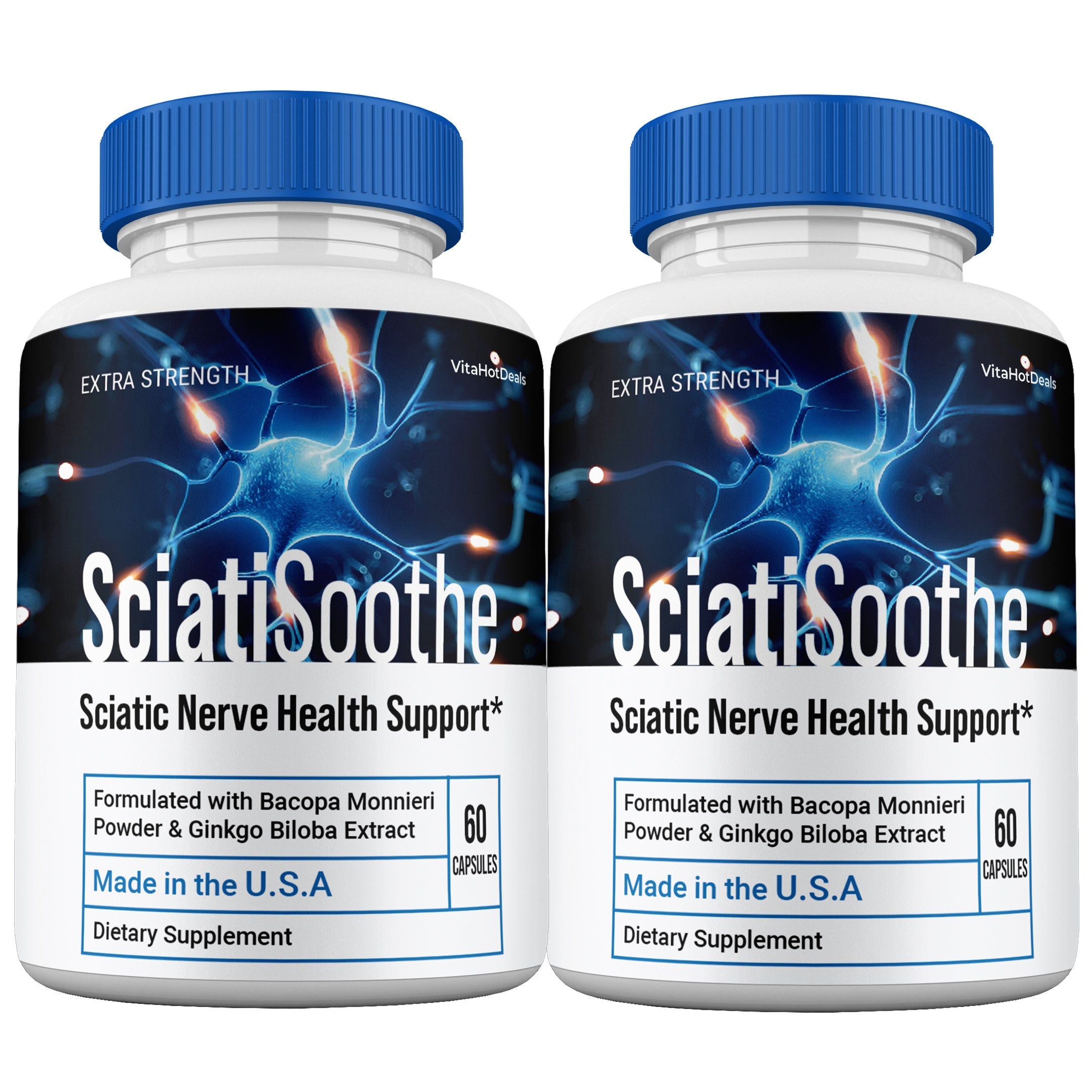 SciatiSoothe Nerve Health Support Pills (2 Pack)