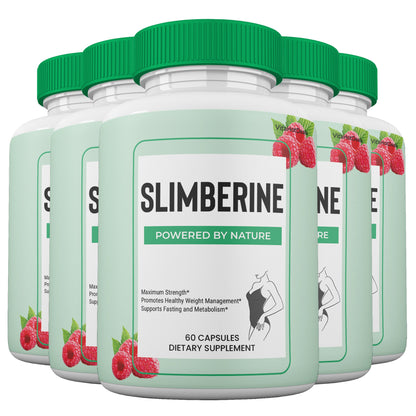 Slimberine Capsules (5 Pack) | Daily Formula