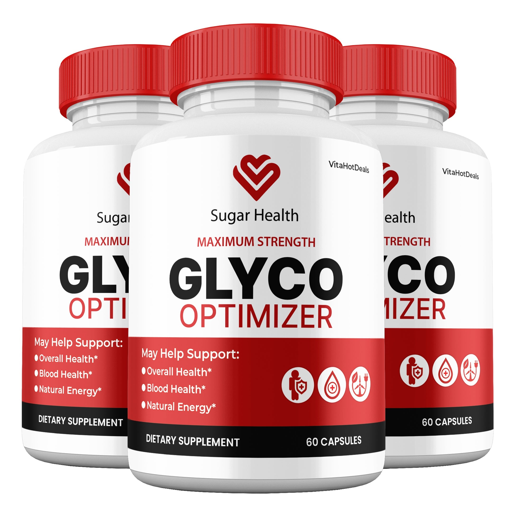 Sugar Health Glyco Optimizer capsules (3 Pack)