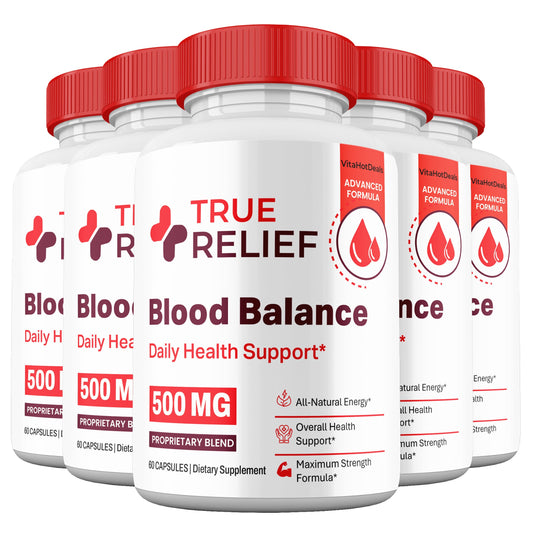 True Relief Blood Balance Capsules (5 Pack)