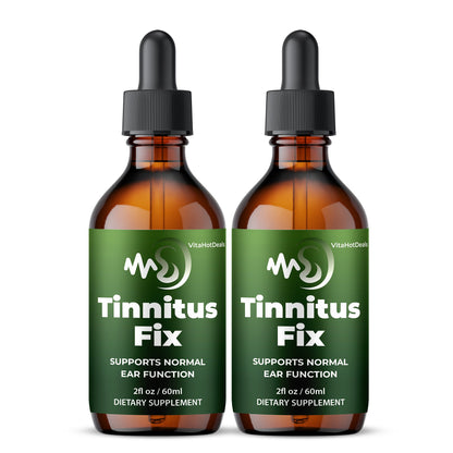 Tinnitus Fix Drops (2 Pack) | Daily Formula