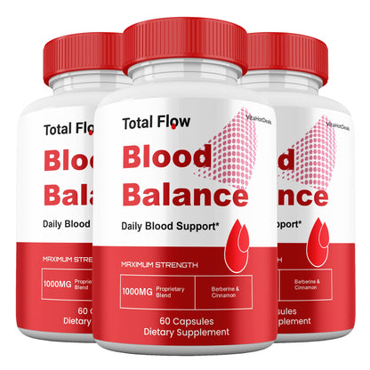 Total Flow Blood Support Capsules (3 Pack) | Daily Formula