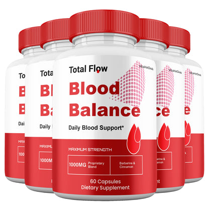 Total Flow Blood Support Capsules (5 Pack) | Daily Formula