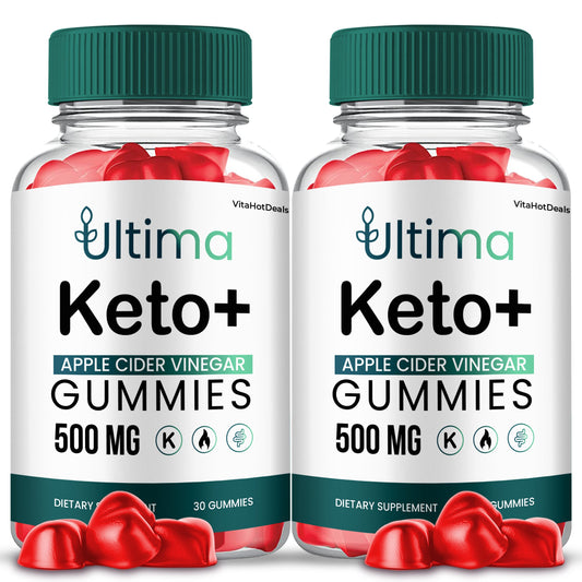 Ultima Keto+ ACV Gummies (2 Pack) | Daily Formula