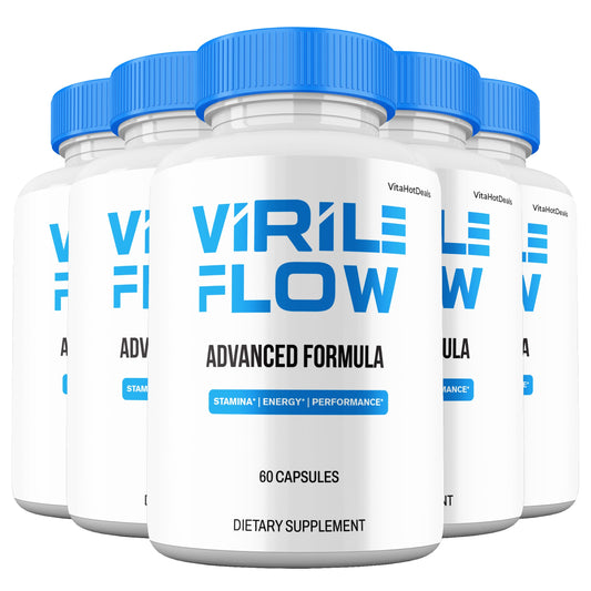Virile Flow Capsules (5 Pack) | Daily Formula
