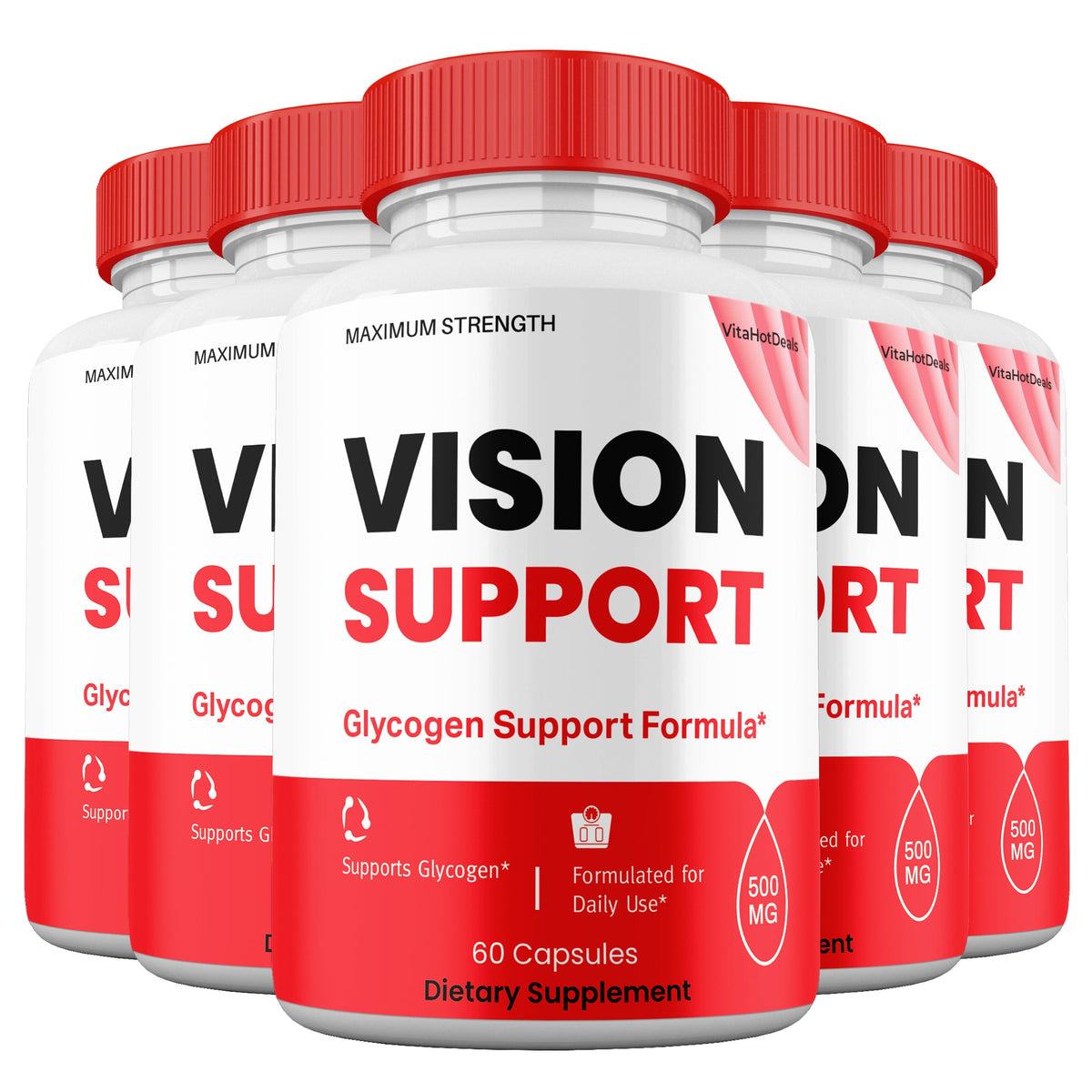 Vision Support Glycogen Support Capsules (5 Pack)
