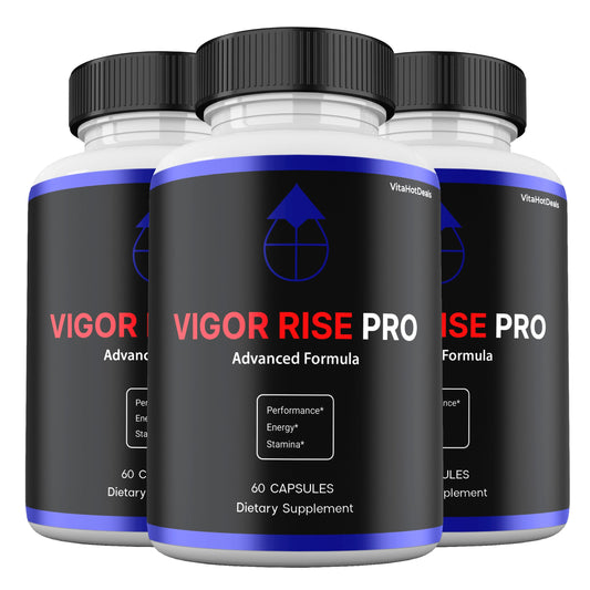 Vigor Rise Pro Capsules (3 Pack)